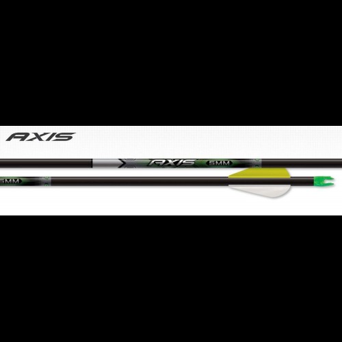 Flecha Easton Axis SPT de 5mm con pluma Bully 2 para caza (6 uds