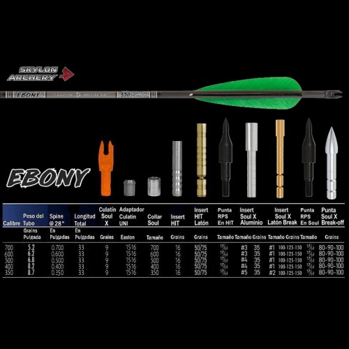 TUBO SKYLON EBONY 5.2