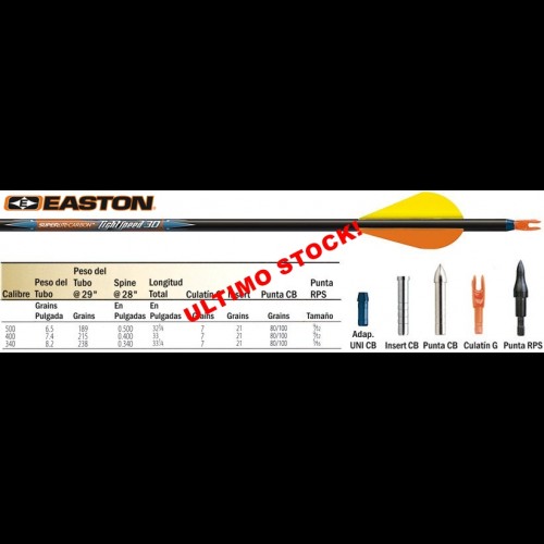 TUBO EASTON LIGHTSPEED 3D