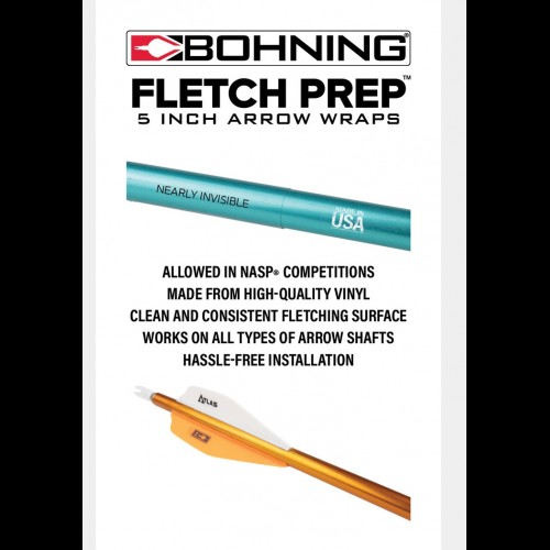 ARROWRAP BOHNING CLEAR 5", Paq-30